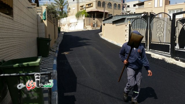 كفرقاسم-فيديو: تزفيت وتعبيد مجموعة شوارع وأزقة بحضور رئيس البلدية المحامي عادل بدير والمزيد في الانتظار 